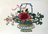 Peony and Plum Tree Blossoms  Chinese art Poster Print - Item # VARSAL900140546