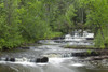 Cascading Falls Along A Creek; Thunder Bay, Ontario, Canada PosterPrint - Item # VARDPI1884059