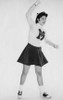 Portrait of female cheerleader standing and smiling Poster Print - Item # VARSAL2555056