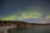 Northern Lights Aurora Borealis Over Lake Superior; Thunder Bay, Ontario, Canada PosterPrint - Item # VARDPI2088600