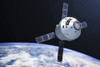 Orion module in orbit above Earth Poster Print - Item # VARPSTAEM200002S