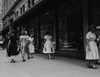 USA  New York City  shoppers on Fifth Avenue Poster Print - Item # VARSAL255422561