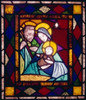 Nativity   The  Stained Glass  Stained Glass Poster Print - Item # VARSAL900103952