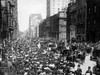 Crowd by a parade  Easter Sunday Parade  Fifth Avenue  Manhattan  New York City  New York  USA Poster Print - Item # VARSAL9901898