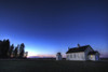 Farm House In Field At Sunset, Fort Saskatchewan, Alberta PosterPrint - Item # VARDPI2035446
