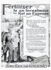 Historic fertilizer advertisement from early 20th century magazine. PosterPrint - Item # VARDPI12272341
