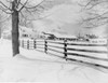 Winter  farm house Poster Print - Item # VARSAL255419483