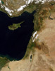 March 17, 2011 - Satellite view of snow in Lebanon Poster Print - Item # VARPSTSTK203609S