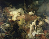 The Death of Sardanapalus  La Mort de Sardanapale  1829  Eugene Delacroix 1798-1863/French  Muse du Louvre  Paris Poster Print - Item # VARSAL11581151