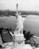 High angle view of a statue  Statue of Liberty  New York City  New York  USA Poster Print - Item # VARSAL25529127