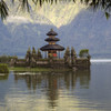 Bali, Indonesia; Ulun Danu Temple On Beratan Lake PosterPrint - Item # VARDPI1846593