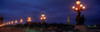 Pont Alexandre III with Eiffel Tower at night, Paris, Ile-De-France, France Poster Print - Item # VARPPI166965