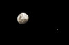 The Moon and Jupiter separated by 6 degrees. Jupiter moons' Io, Europa, Ganimedes and Calisto are also visible Poster Print - Item # VARPSTARG100008S