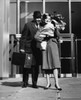 Parents leaving the hospital with their newborn baby Poster Print - Item # VARSAL2557422