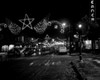 Street with Christmas decorations at night Poster Print - Item # VARSAL255416322