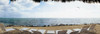 Empty beach chairs on the beach, Key Largo, Florida Keys, Florida, USA Poster Print - Item # VARPPI148677
