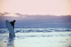 Surfer In The Shallow Water PosterPrint - Item # VARDPI1804122