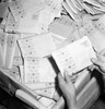 USA  Sorting foreign mail at U.S. Post Office Poster Print - Item # VARSAL255422449