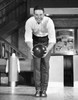 Young adult man bowling Poster Print - Item # VARSAL2558887A