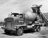 Cement being poured in to a cement truck Poster Print - Item # VARSAL25528831
