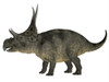Diabloceratops was a herbivorous dinosaur that lived during the Cretaceous Period of Utah in North America Poster Print - Item # VARPSTCFR200366P