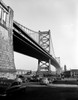 Bridge and cars in city  low angle view Poster Print - Item # VARSAL255416588