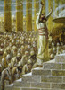 Solomon Dedicates the Temple at Jerusalem  James Tissot  Jewish Museum  New York  USA Poster Print - Item # VARSAL999280