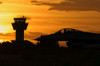 U.S. Air Force F-16 Fighting Falcon at Natal Air Force Base, Brazil, during sunset Poster Print - Item # VARPSTGCA100308M