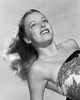 Close-up of young woman looking up  studio shot Poster Print - Item # VARSAL255415281A