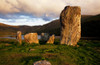 Uragh Stone Circle under a cloudy sky at sunset; County Kerry, Ireland PosterPrint - Item # VARDPI12306107