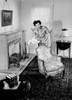 Woman dusting living room Poster Print - Item # VARSAL255419106C