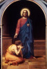 Christ and the Adultress   Anton Laurids Johannes Dorph  Poster Print - Item # VARSAL900109597