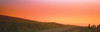 Road at sunset, Point Reyes, California, USA Poster Print