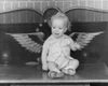 Baby sitting by a fireplace Poster Print - Item # VARSAL2559126