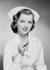 Studio portrait of female nurse Poster Print - Item # VARSAL255420235