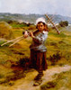 Returning from the Fields by Leon Augustin Lhermitte  Poster Print - Item # VARSAL900131684