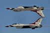 November 11, 2012 - The United States Air Force Air Demonstration Squadron, Thunderbirds, demonstrate the calypso pass during Aviation Nation at Nellis Air Force Base, Nevada. Poster Print - Item # VARPSTSTK106848M