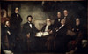 The First Reading of the Emancipation Proclamation  Francis Bicknell Carpenter Poster Print - Item # VARSAL9002384