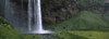 Waterfall in a Forest  Iceland Poster Print by Panoramic Images (34 x 12) - Item # PPI115335