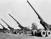 Howitzers in a field  155mm Howitzer M1A1  1942 Poster Print - Item # VARSAL25519534