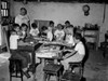 Teacher and students in a carpentry workshop Poster Print - Item # VARSAL25516623