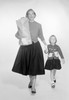 Mother and daughter walking and carrying shopping bag Poster Print - Item # VARSAL255419157