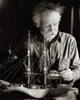 Senior man making a model of a sailing ship Poster Print - Item # VARSAL2554042