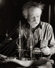 Senior man making a model of a sailing ship Poster Print - Item # VARSAL2554042