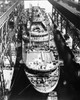 High angle view of an industrial ship docked Poster Print - Item # VARSAL25536490