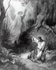 Christ at Mount of Olives by Gustave Dore  engraving  Poster Print - Item # VARSAL995103092