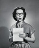 Portrait of a young woman looking surprised Poster Print - Item # VARSAL25528102D