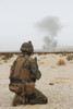 February 2, 2013 - U.S. Marine provides security as part of a training assault during Exercise Iron Fist 2013, aboard Marine Corps Air Ground Combat Center, Twentynine Palms, California. Poster Print - Item # VARPSTSTK106916M
