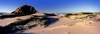 View of sand dunes and the Morro Rock, Morro Bay, San Luis Obispo County, California, USA Poster Print - Item # VARPPI165944