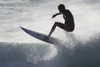Hawaii, Oahu, North Shore, Surfer Carving Wave. PosterPrint - Item # VARDPI1977312